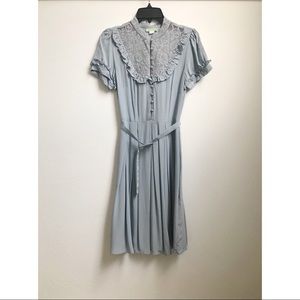 Anthropologie | Lil Quotidian Silk Dress